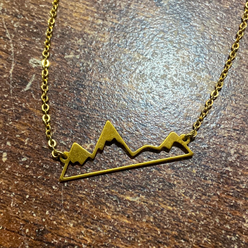 Gold Mountain Necklace